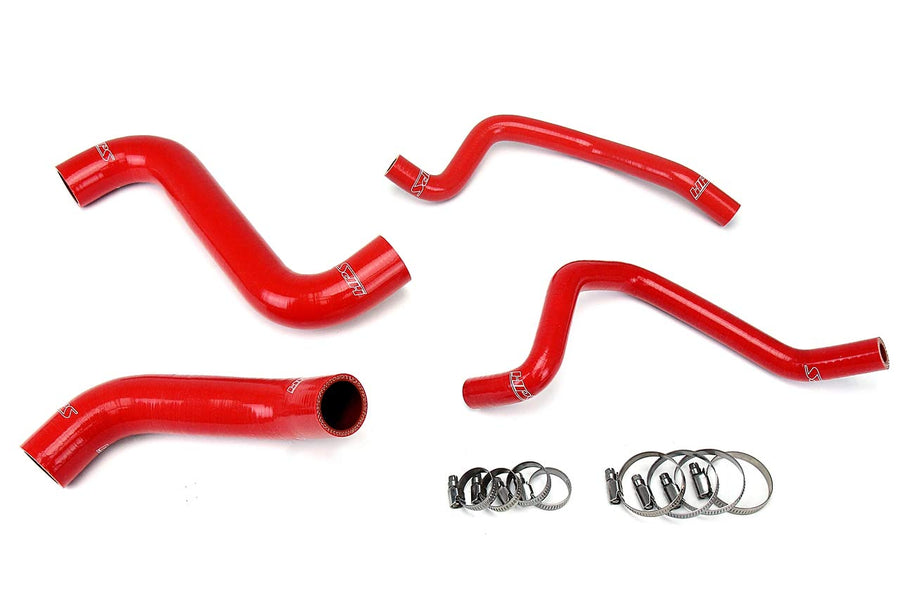 3-ply Reinforced Silicone Radiator + Heater Coolant Hose Kit HPS Red 57-1810-RED