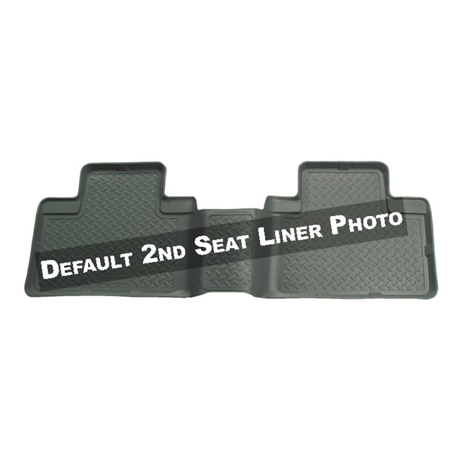 Husky Liners Second Seat Custom Fit Floor Liner for Select Chevrolet Silverado/GMC Sierra Models (Grey)