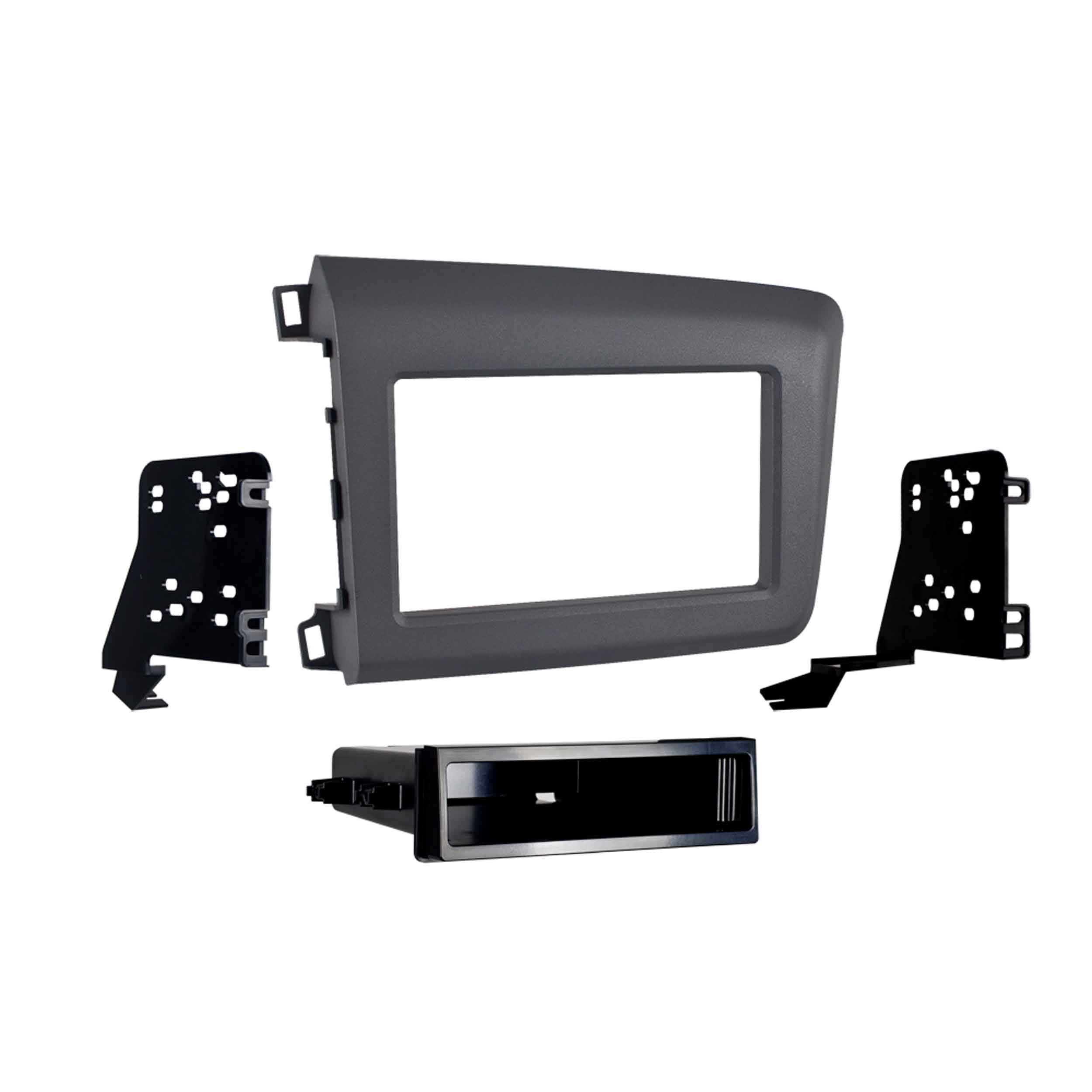 Single DIN Radio Installation Dash Kit Metra Electronics 99-7881G Fits 2012 Honda Civics