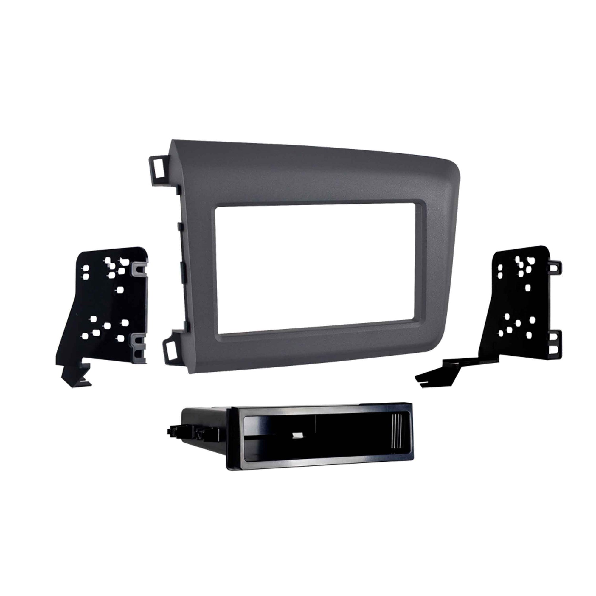 Single DIN Radio Installation Dash Kit Metra Electronics 99-7881G Fits 2012 Honda Civics