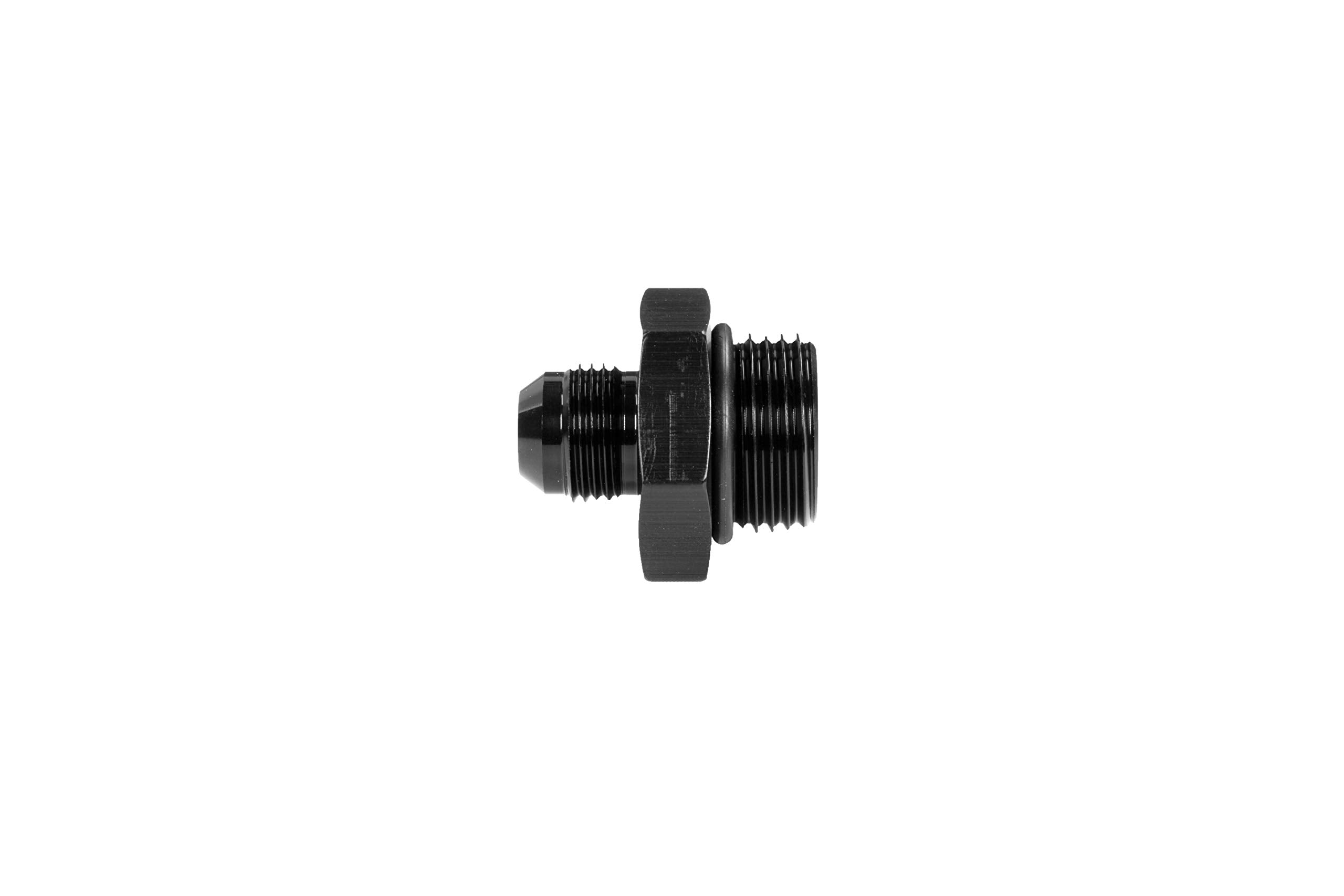 Aeromotive Black Fitting, AN-12 ORB to AN-08 Flare 15648