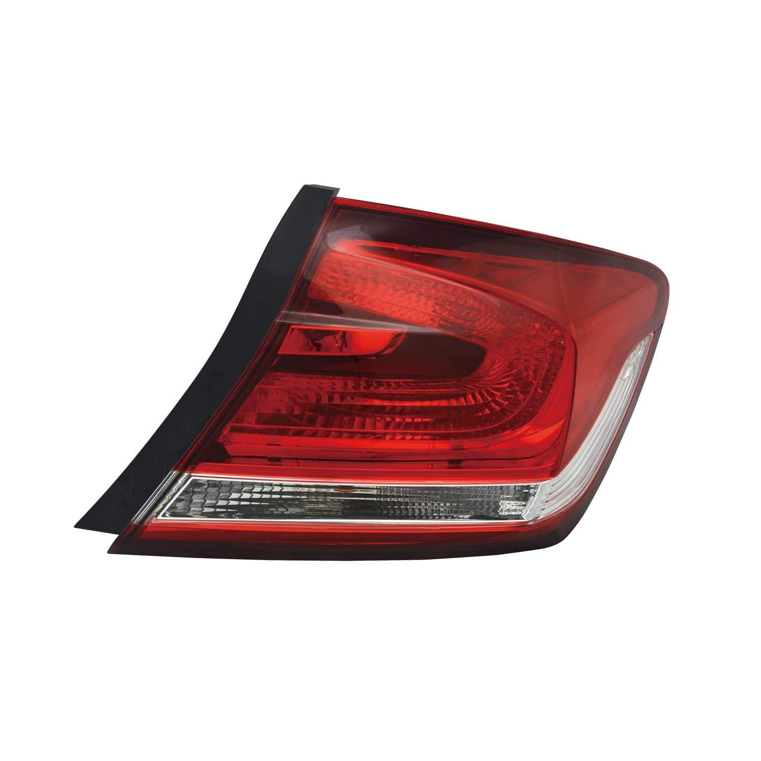 Right TYC Tail Light Assembly Compatible with 2013-2015 Honda Civic
