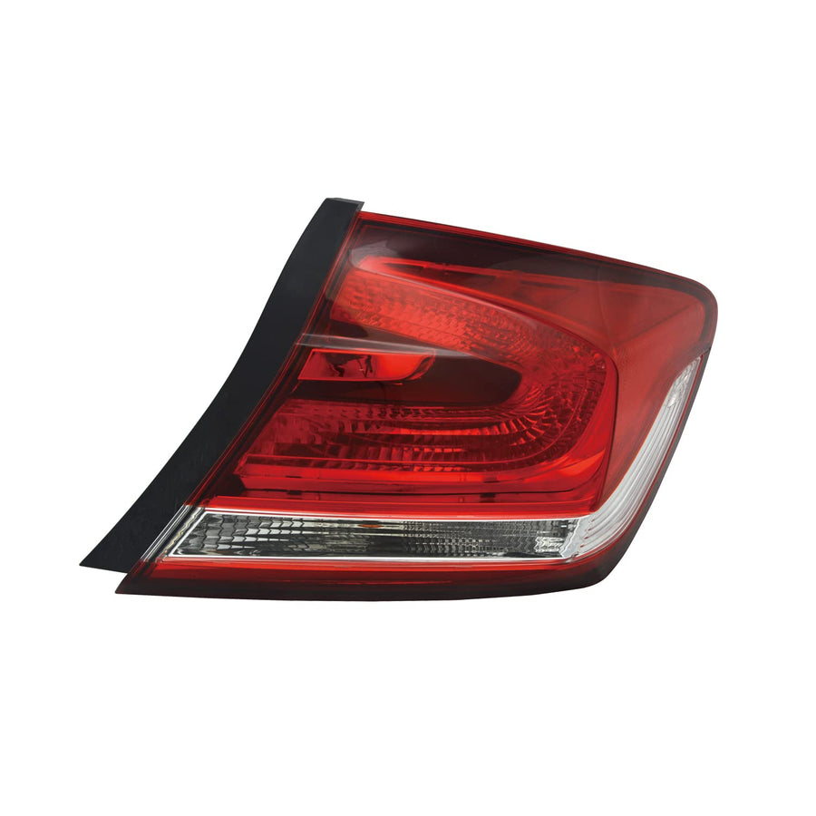 Right TYC Tail Light Assembly Compatible with 2013-2015 Honda Civic