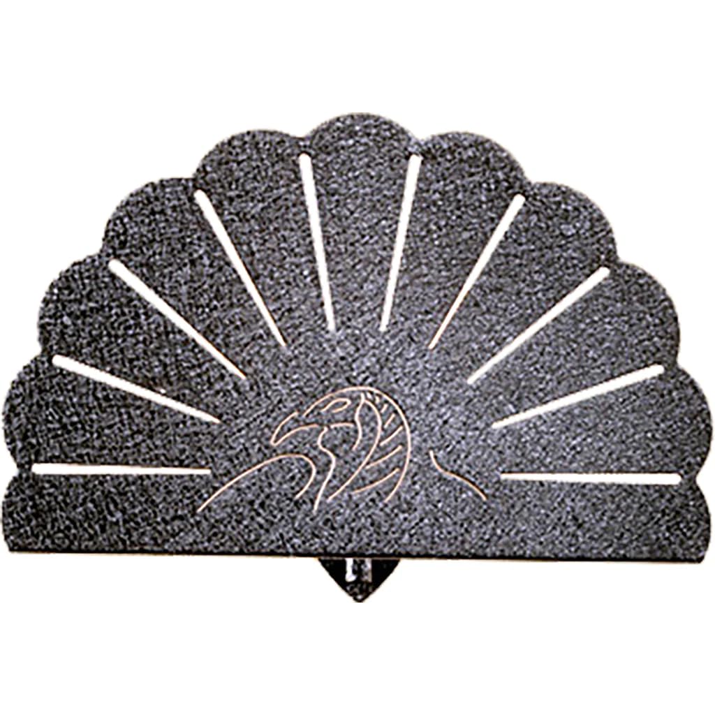 Turkey Hooker Skull Hooker Feather Fan - Perfect Kit for Hanging and Mounting Your Turkey Fan, Beard and Legs, Graphite Black, One Size (SKH-Turk-Assy-BLK)