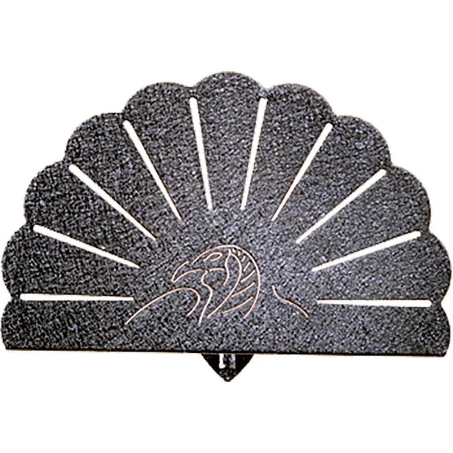 Turkey Hooker Skull Hooker Feather Fan - Perfect Kit for Hanging and Mounting Your Turkey Fan, Beard and Legs, Graphite Black, One Size (SKH-Turk-Assy-BLK)