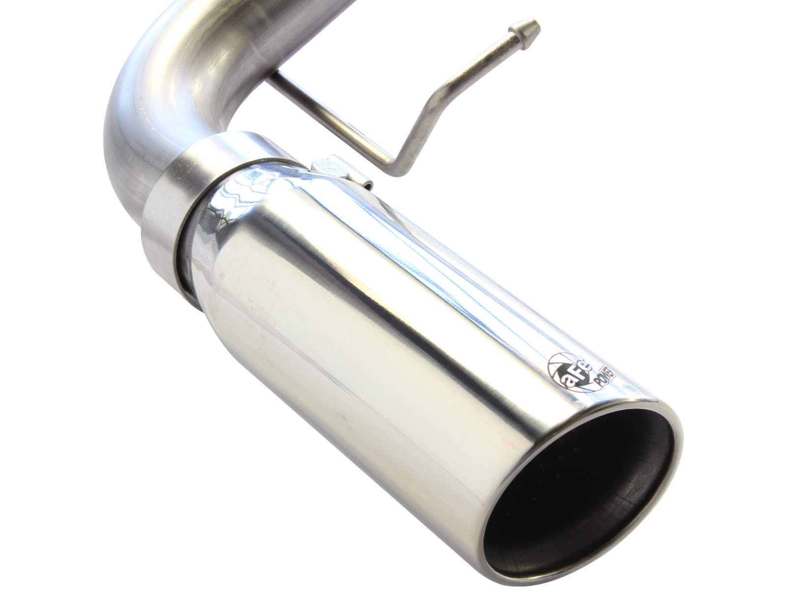 aFe (49-46004) 409 Stainless Steel 2.5" Cat-Back Exhaust System with 304 Stainless Steel Polished Tip for Toyota Tacoma L4 2.4L/2.7L