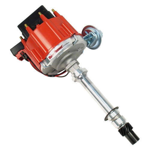 HEI III Pertronix Distributor (Chevy SB/BB Red Cap Polished)