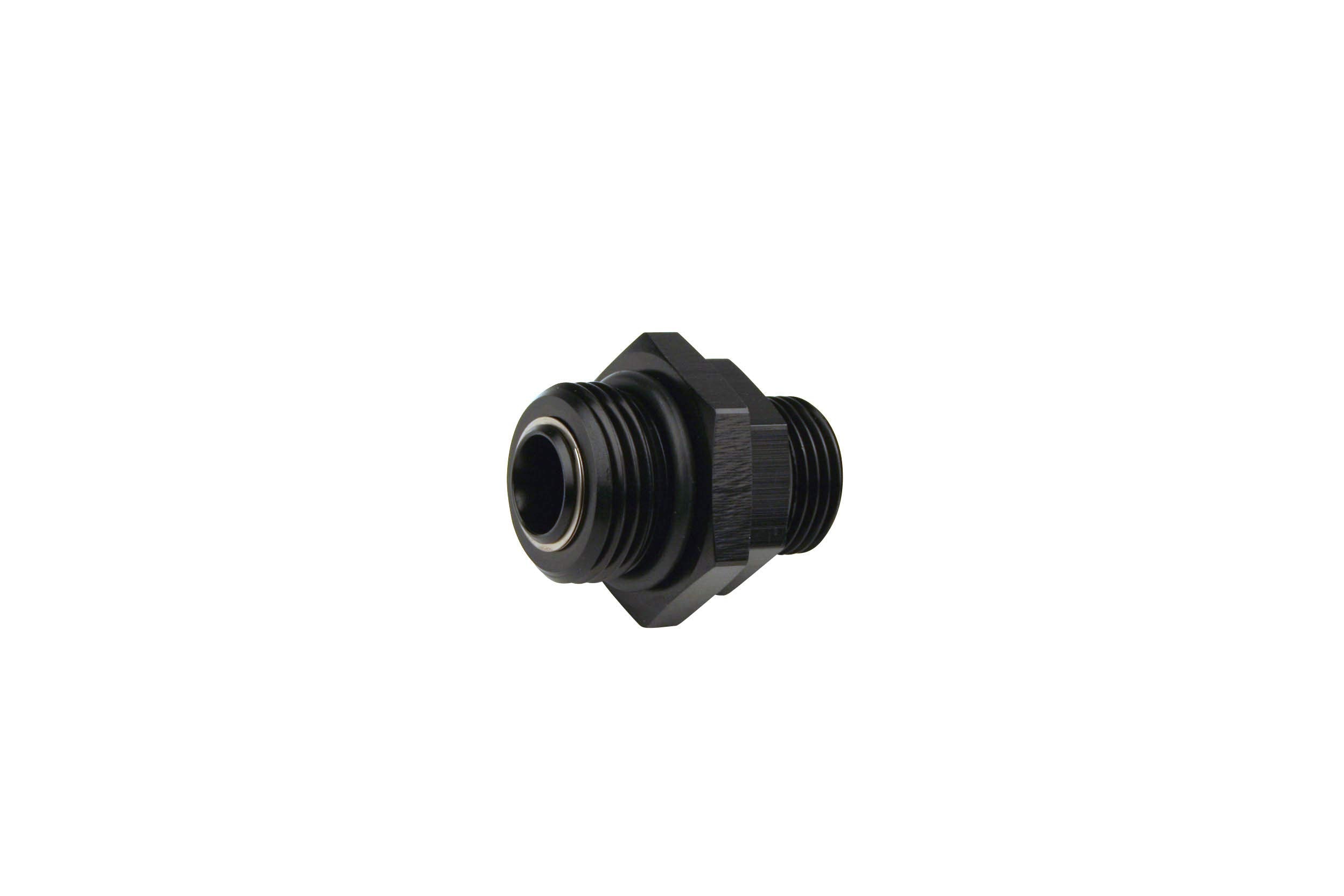 Black Aeromotive Swivel Adapter ORB Fitting, AN-10 to AN-12 15682