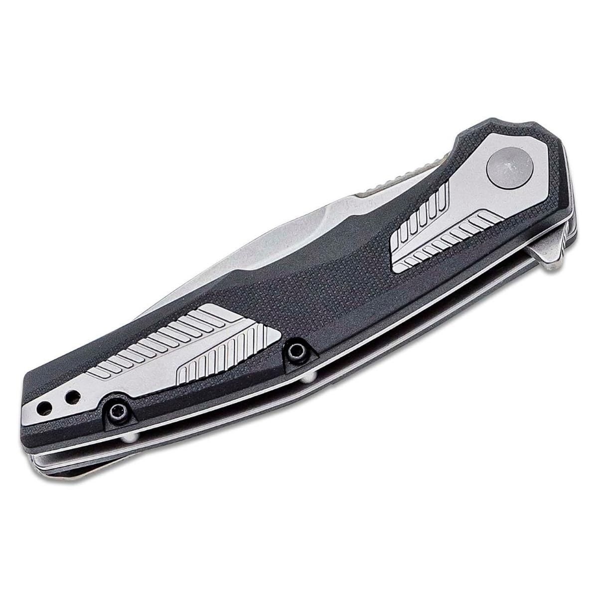 Kershaw Pocket Knife Tremolo, 3.125" 4Cr14 Steel Clip Point Blade, assisted opening EDC,Black