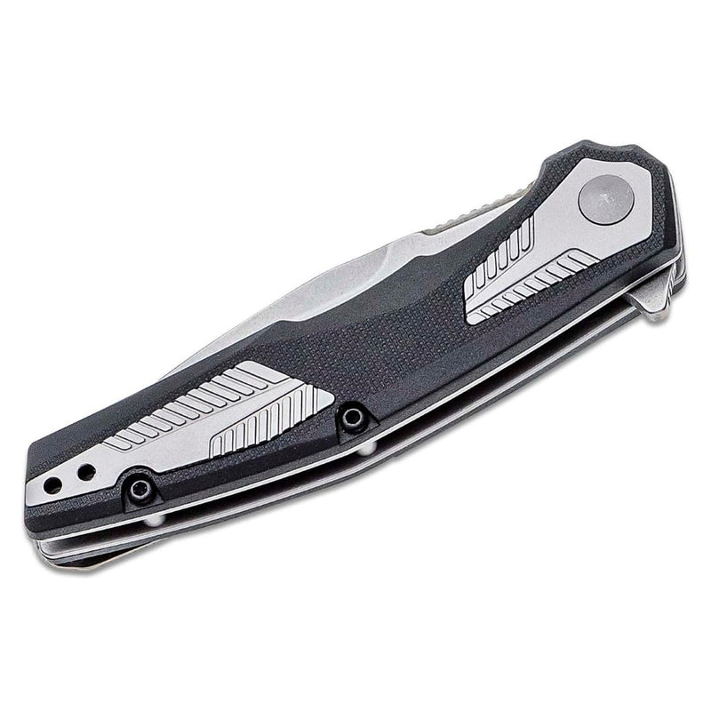 Kershaw Pocket Knife Tremolo, 3.125" 4Cr14 Steel Clip Point Blade, assisted opening EDC,Black