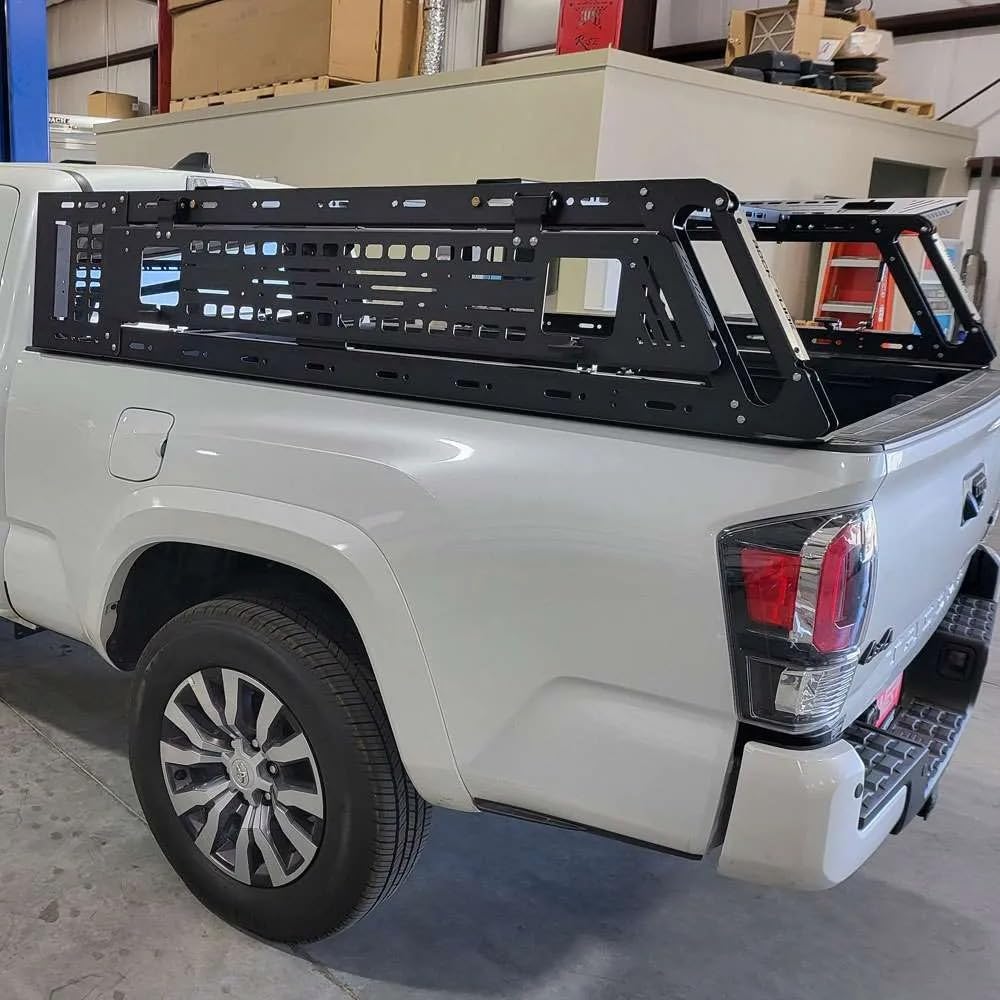 Rock Slide Engineering Extentions Long Bed Rack Compatible with Toyota Tacoma 2015-2022
