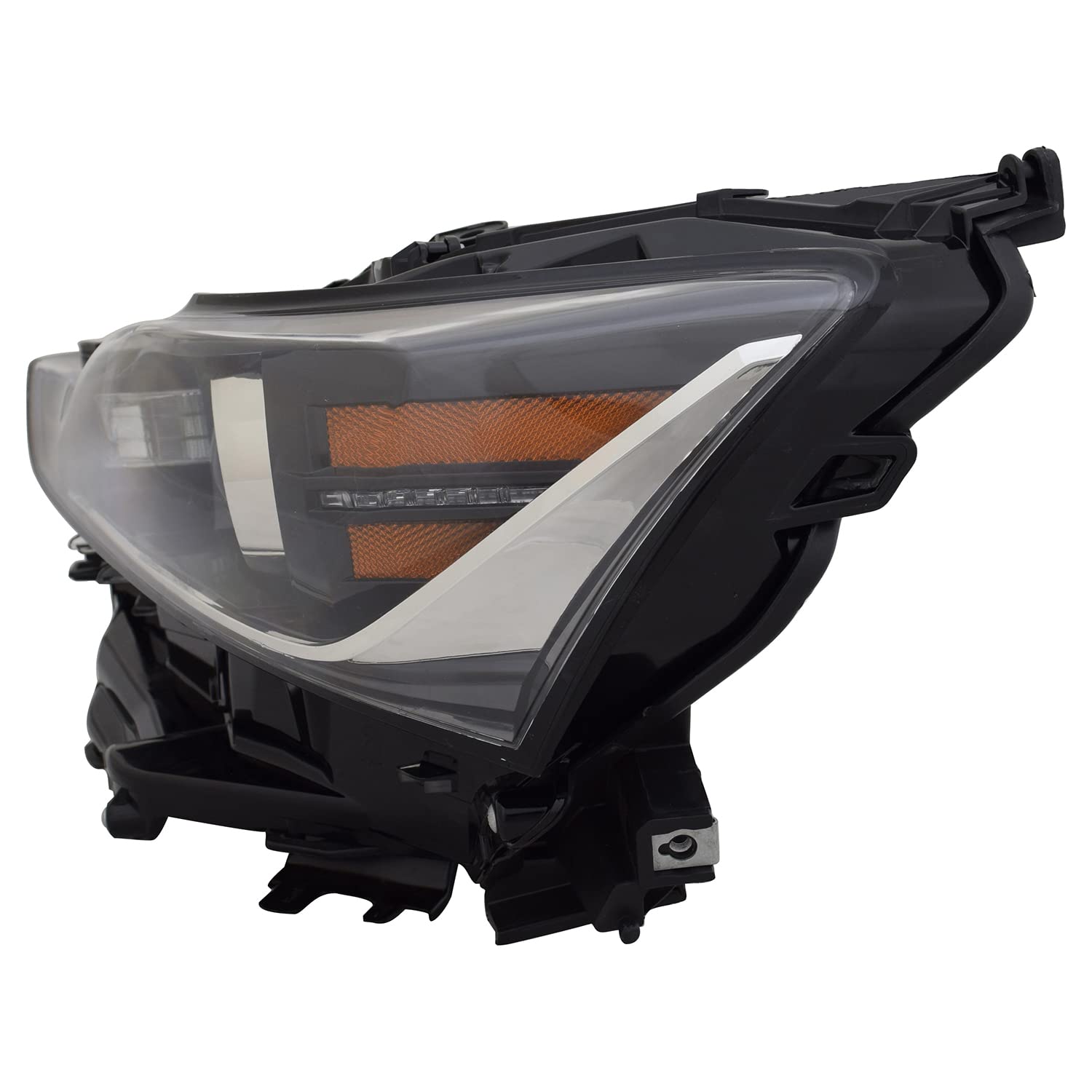 Left TYC Headlight Assembly Compatible with 2017-2020 Lexus IS300