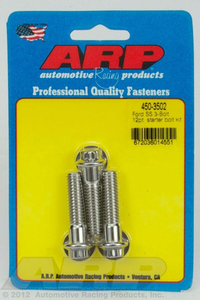 Starter Bolt Kit ARP (450-3502), Stainless Steel
