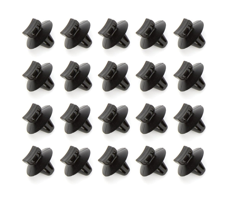 72010 Painless Performance Cable Tie Clips with Mount for 1/4" Hole, 20-Pack
