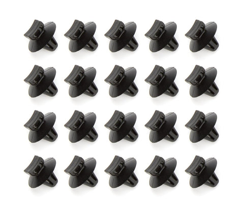72010 Painless Performance Cable Tie Clips with Mount for 1/4" Hole, 20-Pack
