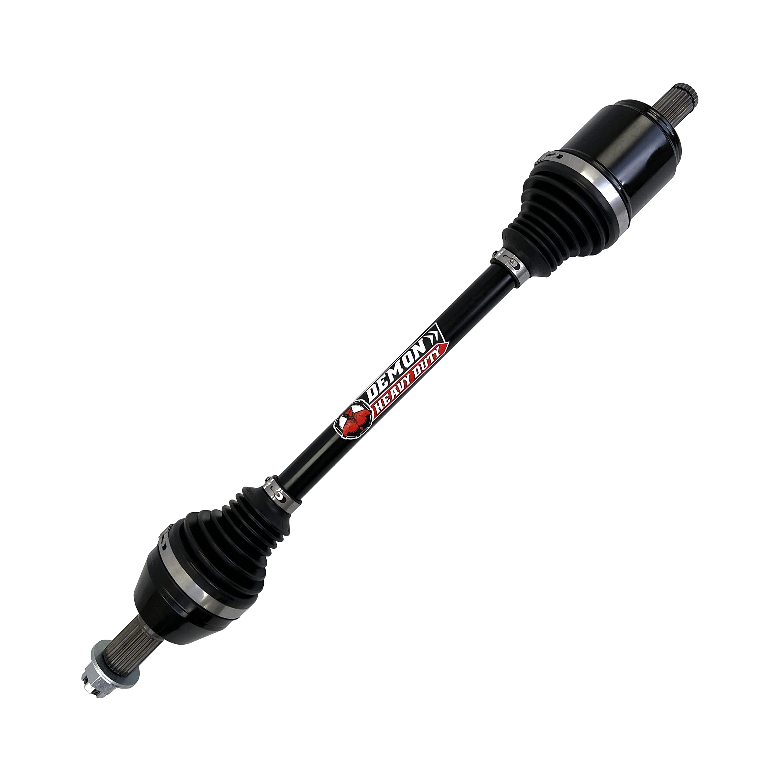 Demon Powersports Heavy Duty Front Left/Right Axle for (2020-21) Polaris Sportsman/Scrambler 1000, In 4340 Chromoly Steel, Dual Heat Treated Strength, Wider Angles OEM: 1334202
