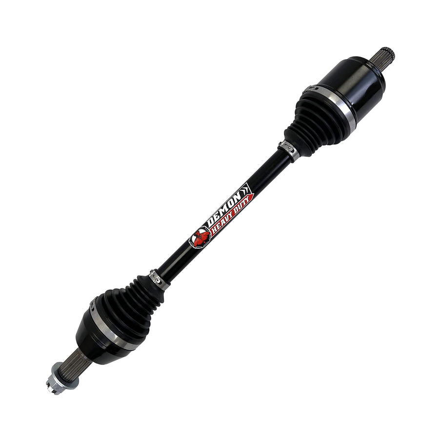 Demon Powersports Heavy Duty Front Left/Right Axle for (2020-21) Polaris Sportsman/Scrambler 1000, In 4340 Chromoly Steel, Dual Heat Treated Strength, Wider Angles OEM: 1334202