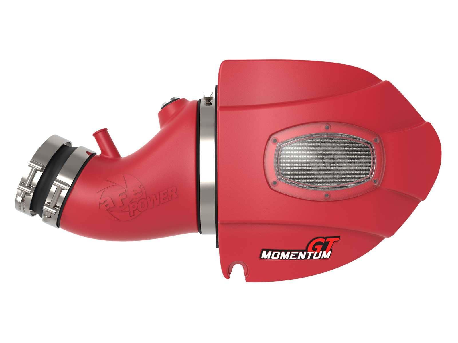 Momentum GT aFe POWER Cold Air Intake System w/Pro DRY S Filter, #51-72203-R, Red