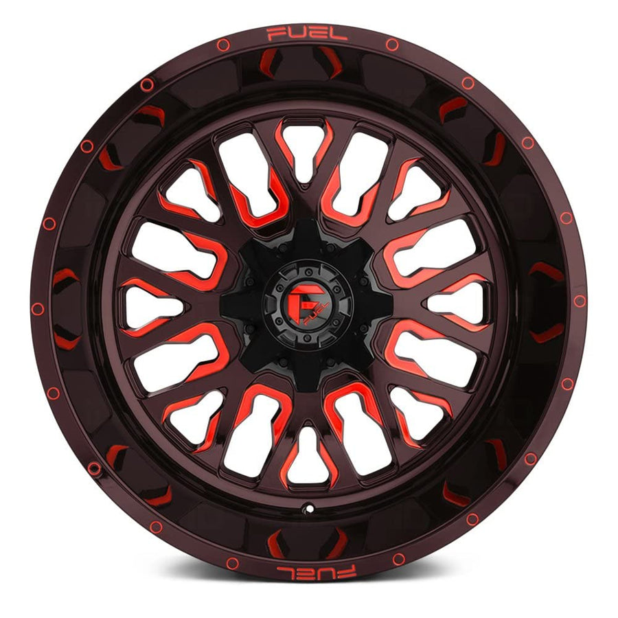 D612 Fuel Offroad Black Wheel tpms (17 x 9. inches /6 x 135 mm, 1 mm Offset)