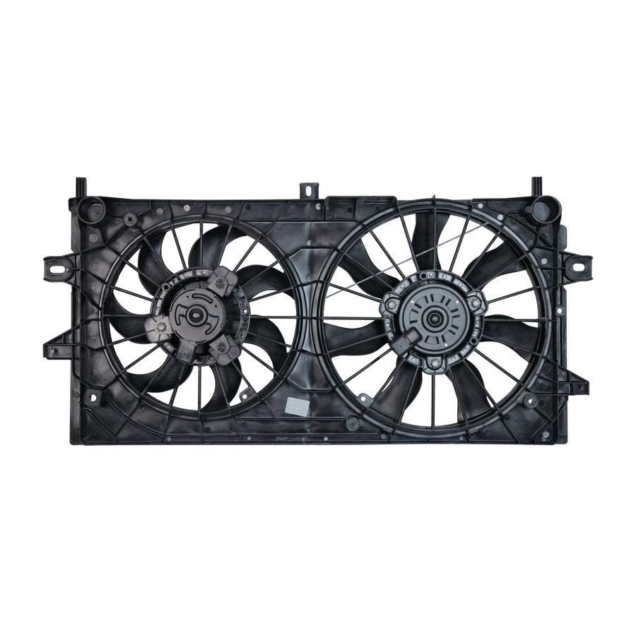 Cooling Fan Assembly TYC 621420 Compatible with 2006-2011 Chevrolet Impala, Black