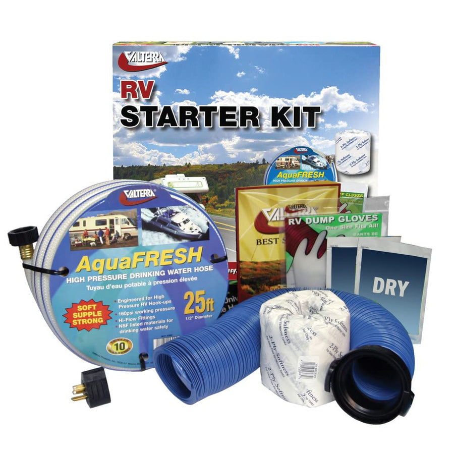 K88105 Valterra Standard RV Accessory Starter Kit with Pure Power
