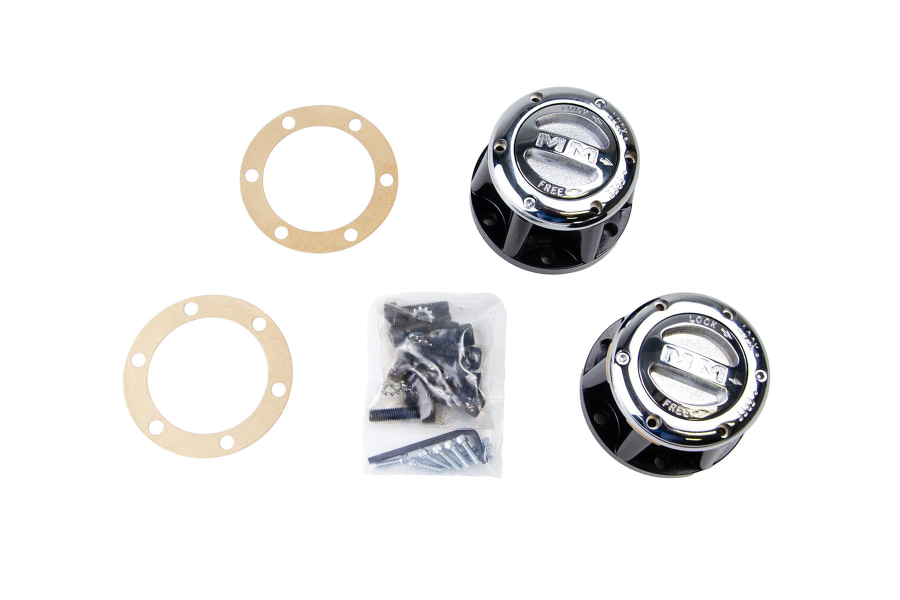 Mile Marker Premium 430 Manual Locking Hub Set fits 1986 1989 Hardbody Pathfinder 6 Bolt 27 Spline