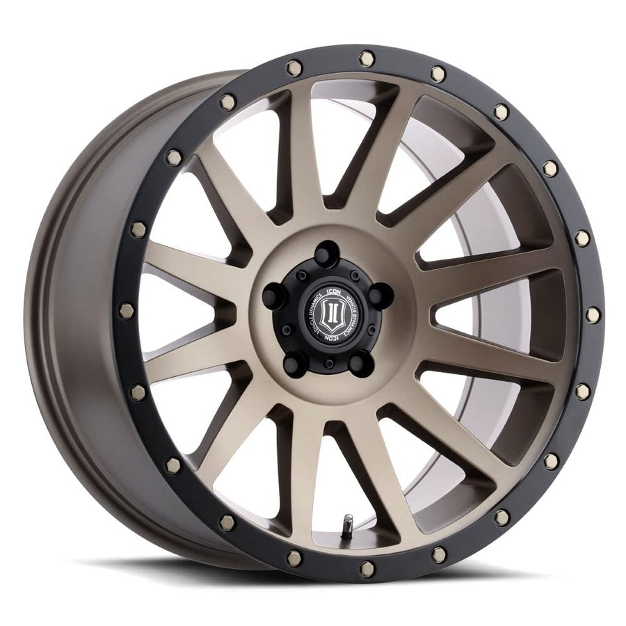 20 x 10/6 x 135 ICON Alloys Compression, 19mm Offset, 4.75" BS, Bronze, 2020106347BR