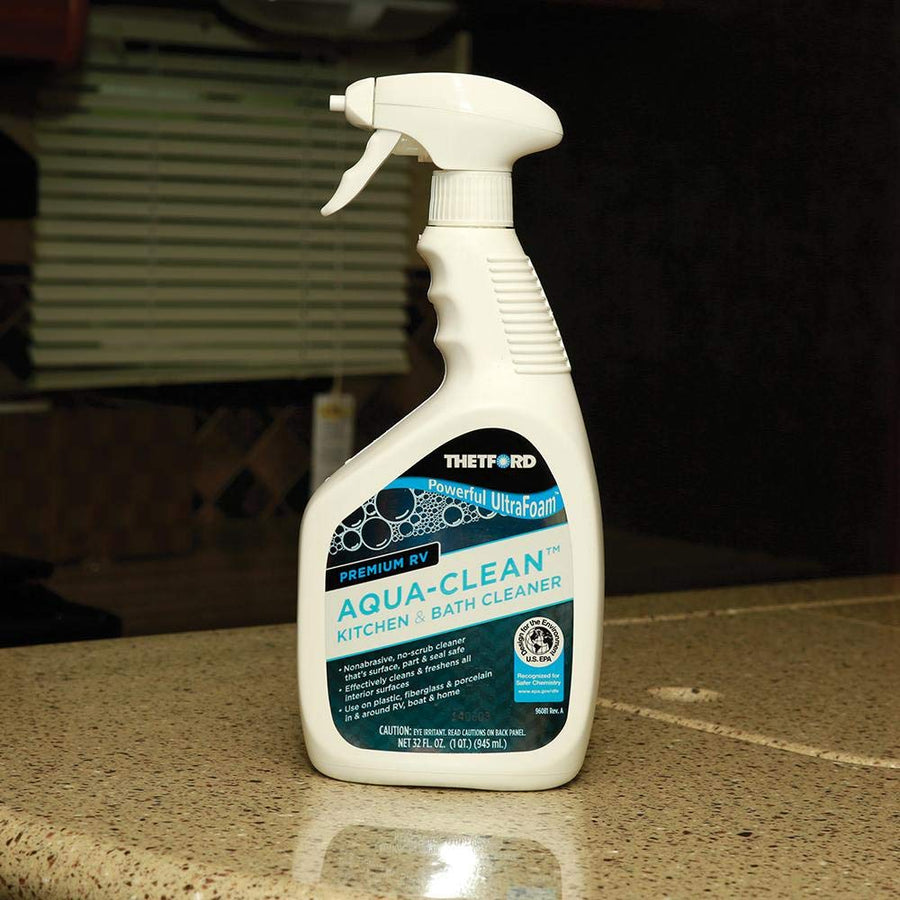 Aqua-Clean Premium RV Kitchen and Bath Cleaner - UltraFoam - 32 oz - Thetford 36971