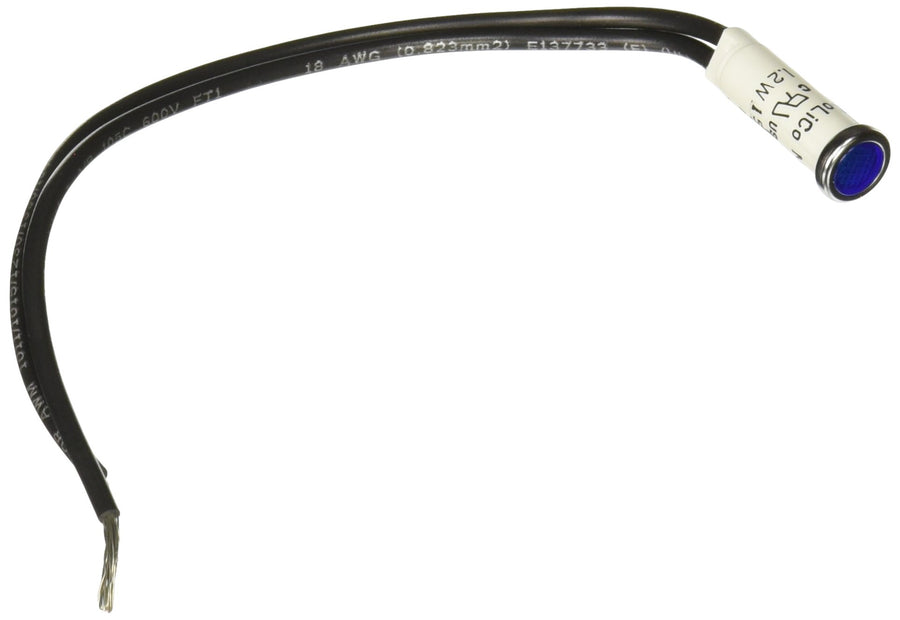 80206 Painless Performance Dash Indicator Light, Blue, 5/16"