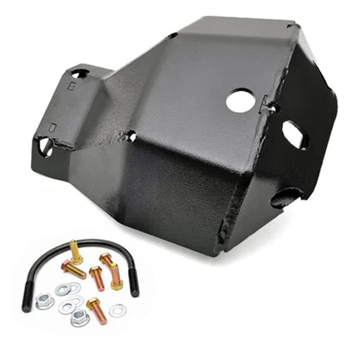 Dana 30 Rough Country Front Skid Plate for 2007-2018 Jeep Wrangler JK - 797,Black