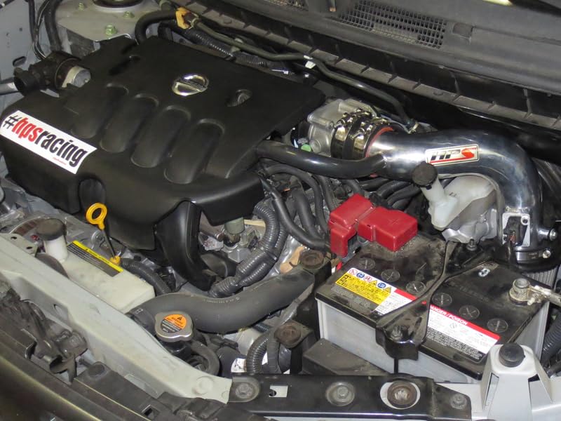 Shortram HPS Polish Air Intake Kit Cool Ram Compatible for 2009-2014 Nissan Cube 1.8L, 827-186P