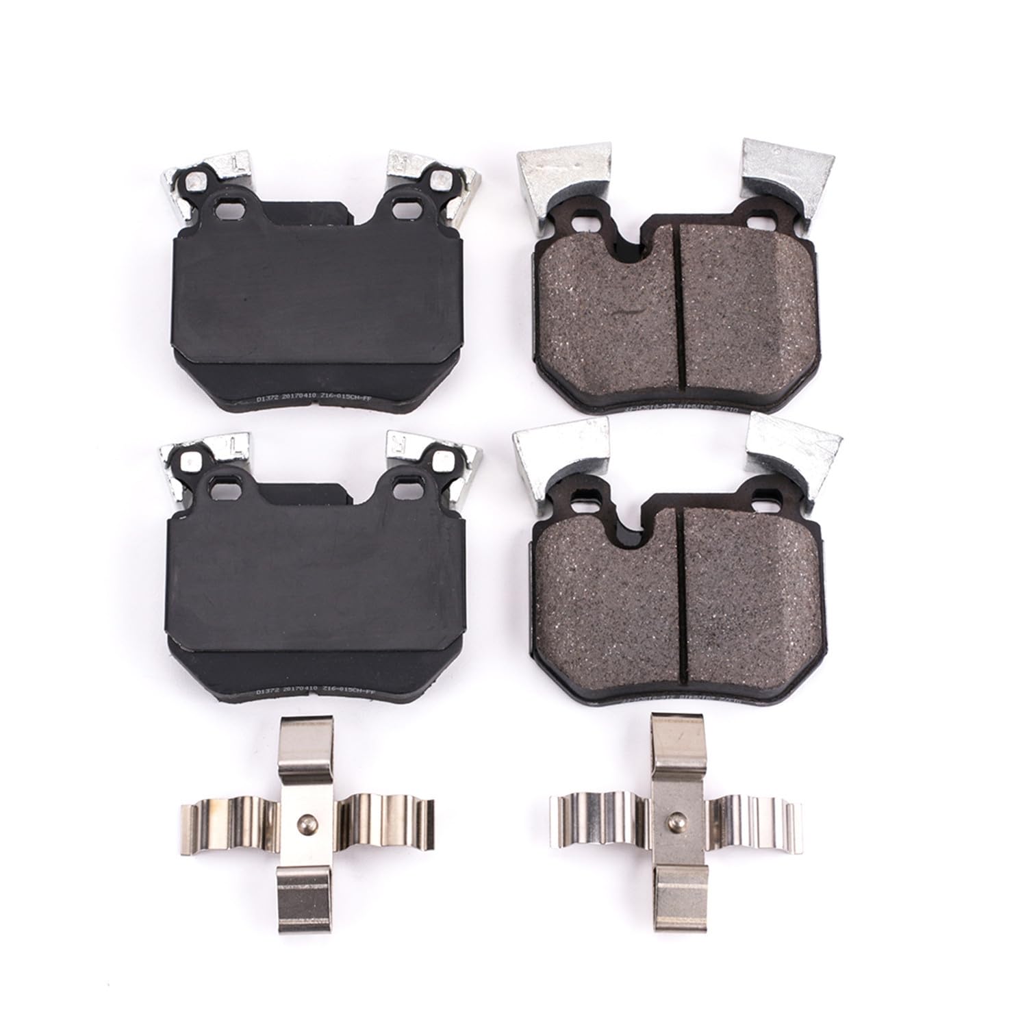 Power Stop Brake Kit Rear For BMW 135i 2008-13 | BMW 135is 2013 - Ceramic Brake Pads With Installation Hardware, 17-1372