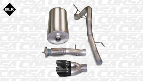 Cat-Back Exhaust System CORSA 14242BLK