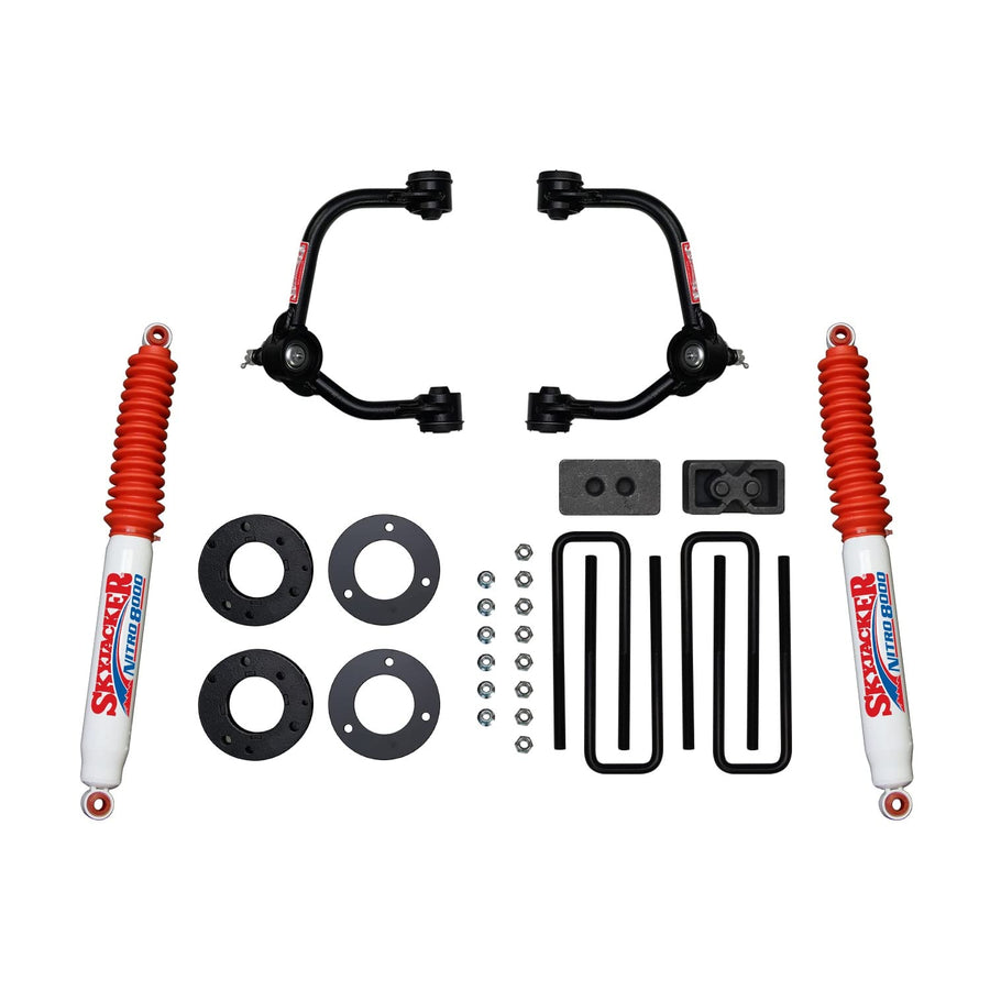 3" UCA Front And Rear Suspension Lift Kit Skyjacker F1430PN