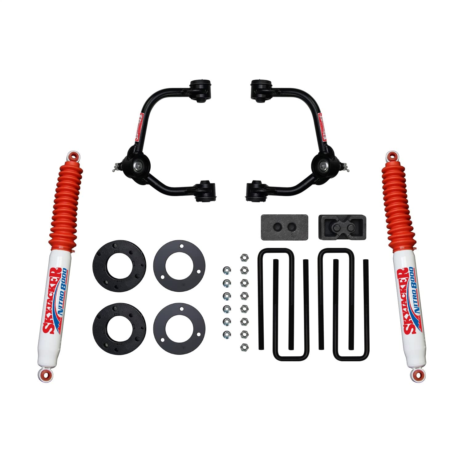 3" UCA Front And Rear Suspension Lift Kit Skyjacker F1430PN