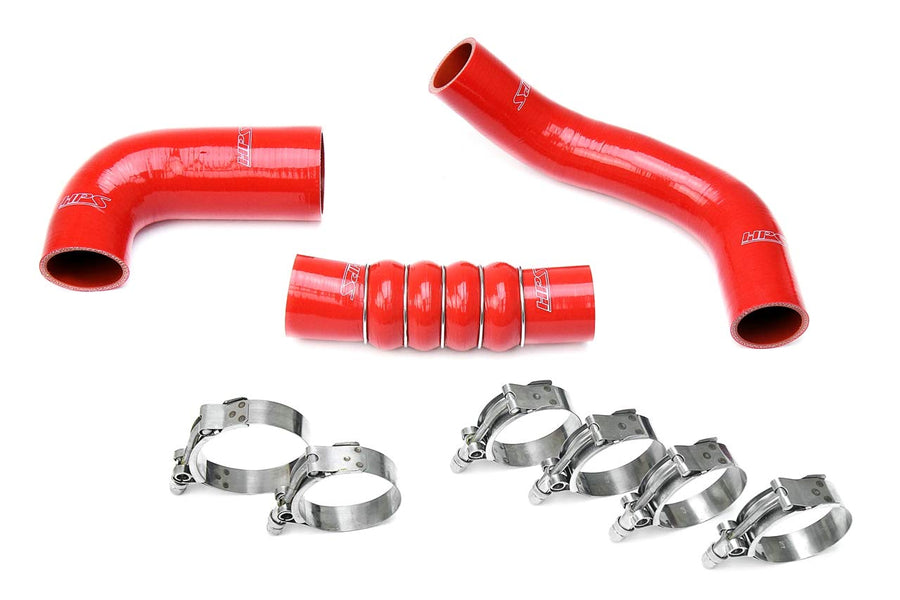 Red HPS Performance 57-1599-RED Reinforced Silicone Intercooler Hose Kit, 1 Pack
