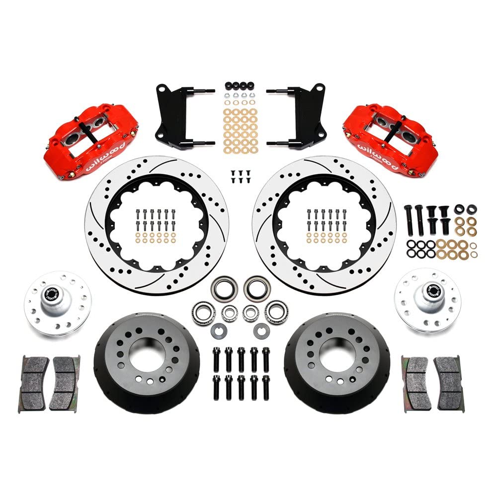 Wilwood FSL6R/ST 140-14074-N Front Kit, Road Race-GT Rotor, 98-02 Camaro/Firebird