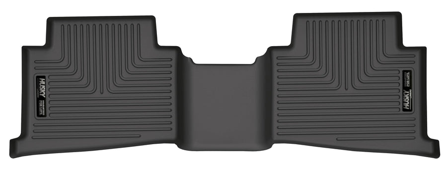 Husky Liners Floor Mats Weatherbeater | Fits 2021-2025 Kia Seltos | 2nd Row, 1-pc Black - 12801