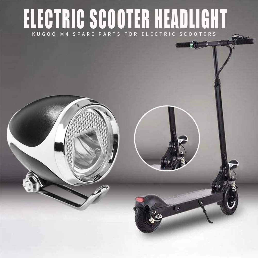 10 Inch Fancy Combs Electric Scooter Headlight Lamp E-Scooter Front Light for Kugoo M4 Kick Scooter Accessories Parts