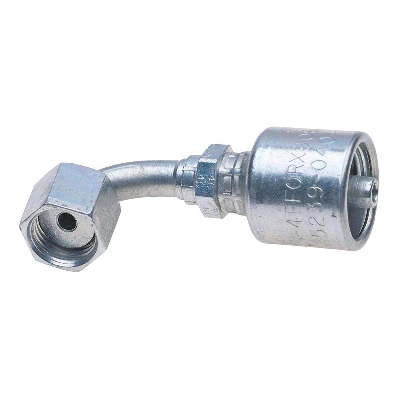 Gates G25239-0810 O Ring Female Flat Face Swivel 90 Bent Tube (Mega Crimp)
