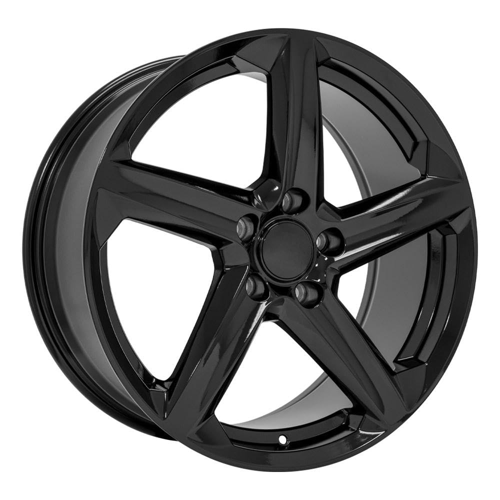 19 Inch OE Wheels CV02D Rim Fits Corvette C8 Z06 Style 5x120 19x8.5 Gloss Black (1)