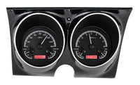 Dakota Digital VHX-67C-CAM-K-R Analog Gauge Black Alloy Red 67 68 Chevy Camaro Pontiac Firebird