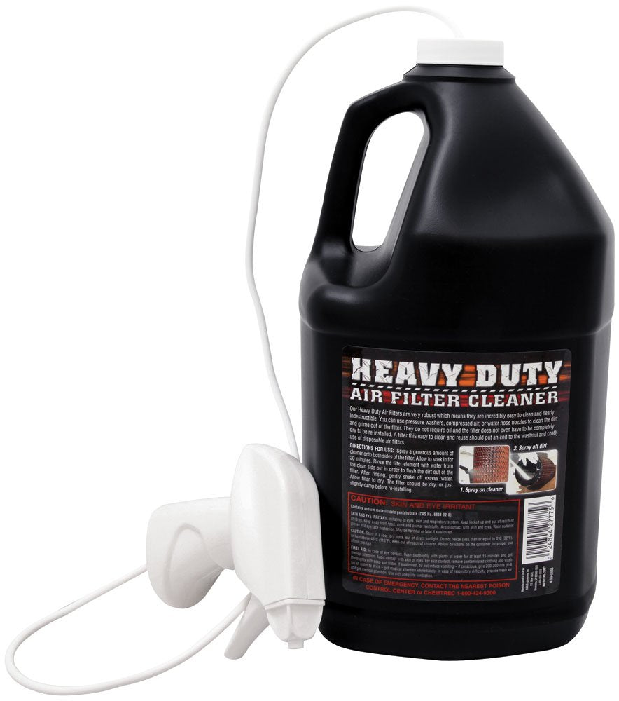 K&N Air Filter Cleaner and Degreaser: Heavy Duty Power Kleen; 1 Gallon; Restore Engine Air Filter Performance, 99-0638