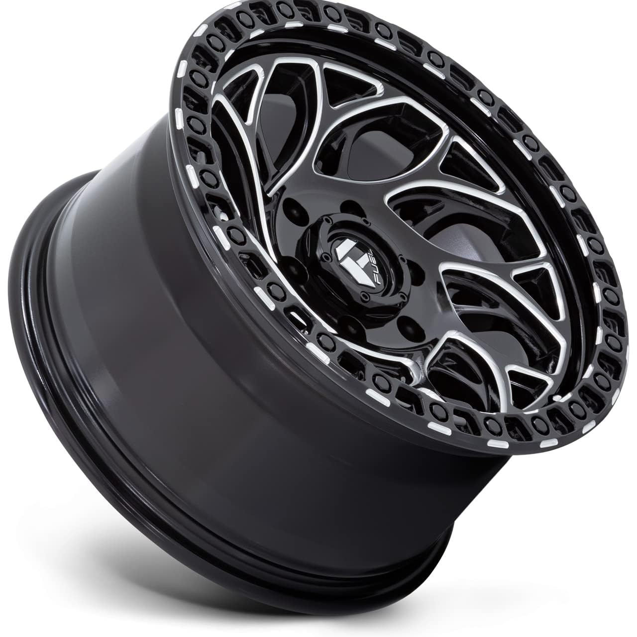 FUEL OFF-ROAD D840 RUNNER 20X9, 6X135, 5.04, 1mm GLOSS BLACK MILLED - D84020908950