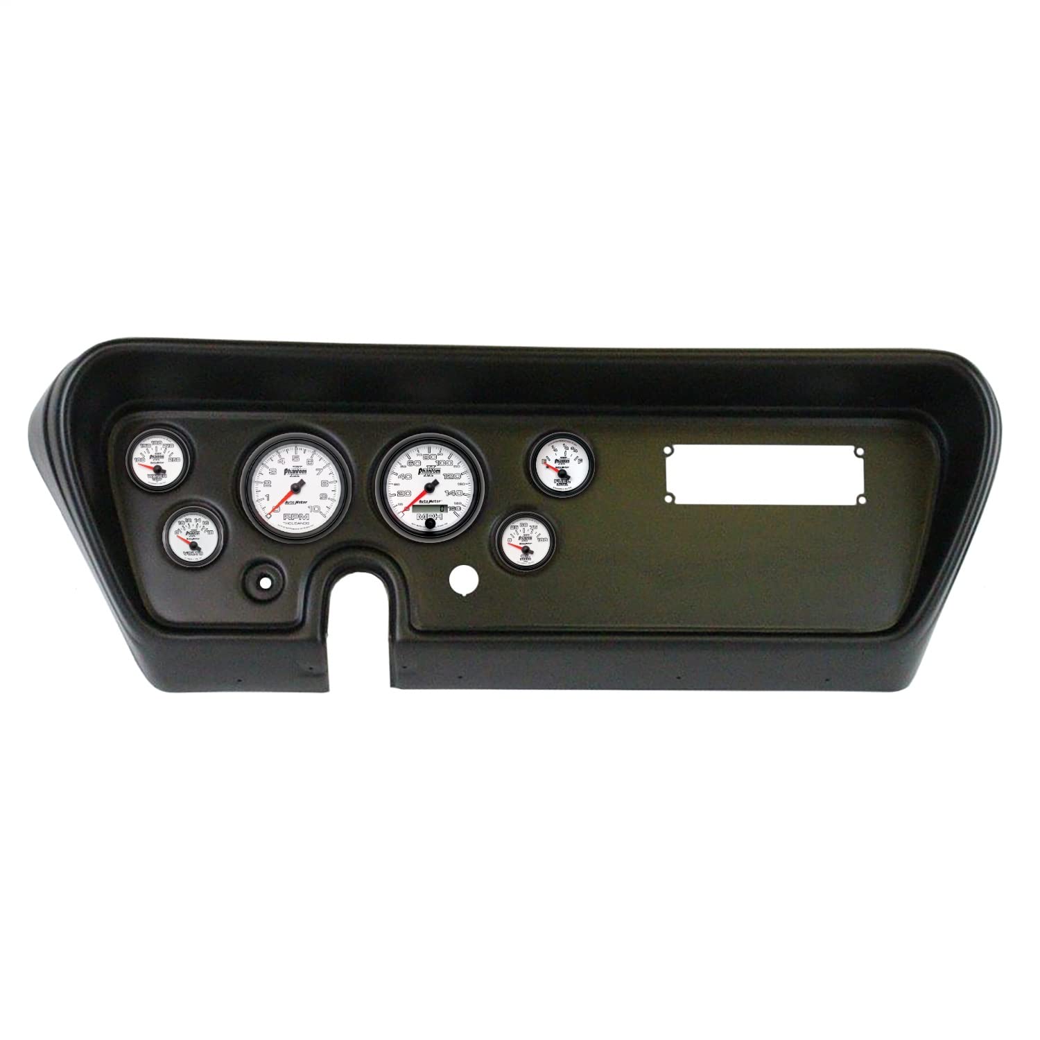 AutoMeter Dash Kit Direct Fit, (3 3/8" X2, 2 1/16" X4), Pontiac GTO 66, Phantom Ii (2111-10)