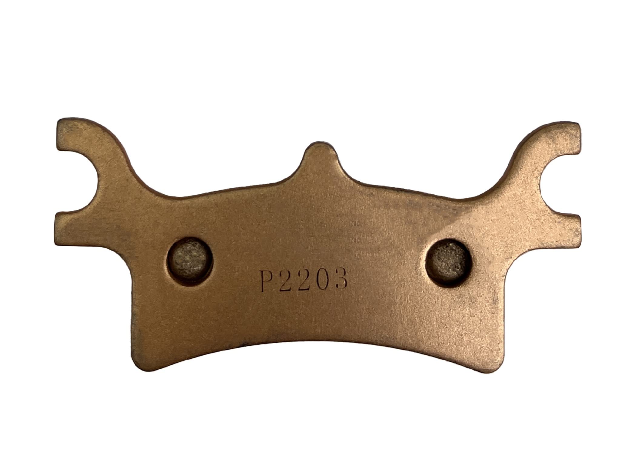 Demon Rear Left/Right Sintered Brake Pads for Polaris Sportsman/Trail Blazer/ATP/Magnum/Xplorer/Scrambler/Diesel/Xpedition, In High Density Metallic (See Fitment Details in Description)
