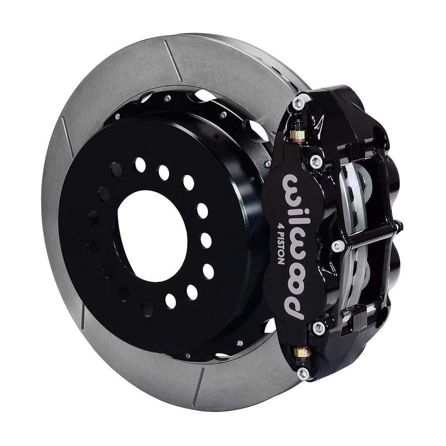 Rear P-Brk Kit, FNSL4R, 12.88", Drilled, Red