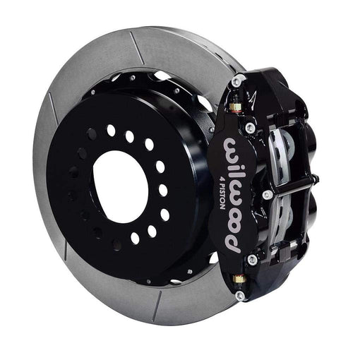 Rear P-Brk Kit, FNSL4R, 12.88", Drilled, Red