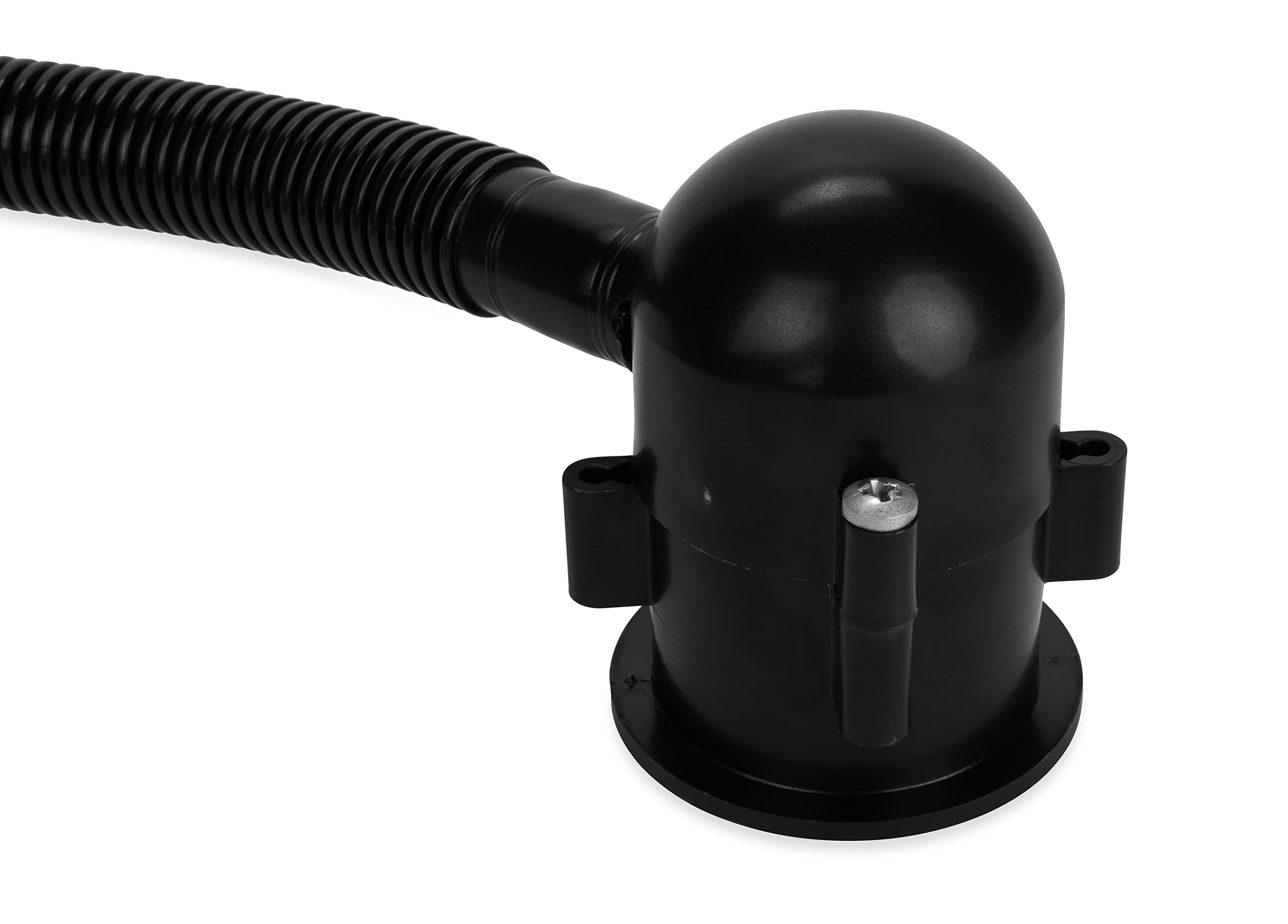 Camco Drain Flexible Camper/RV | Designed for Campers w/Single Sink and No Holding Tanks | Includes 25” of ¾-Inch ID Hose | Crafted of Heavy-Duty Chemical-Resilient Polymer (37420)