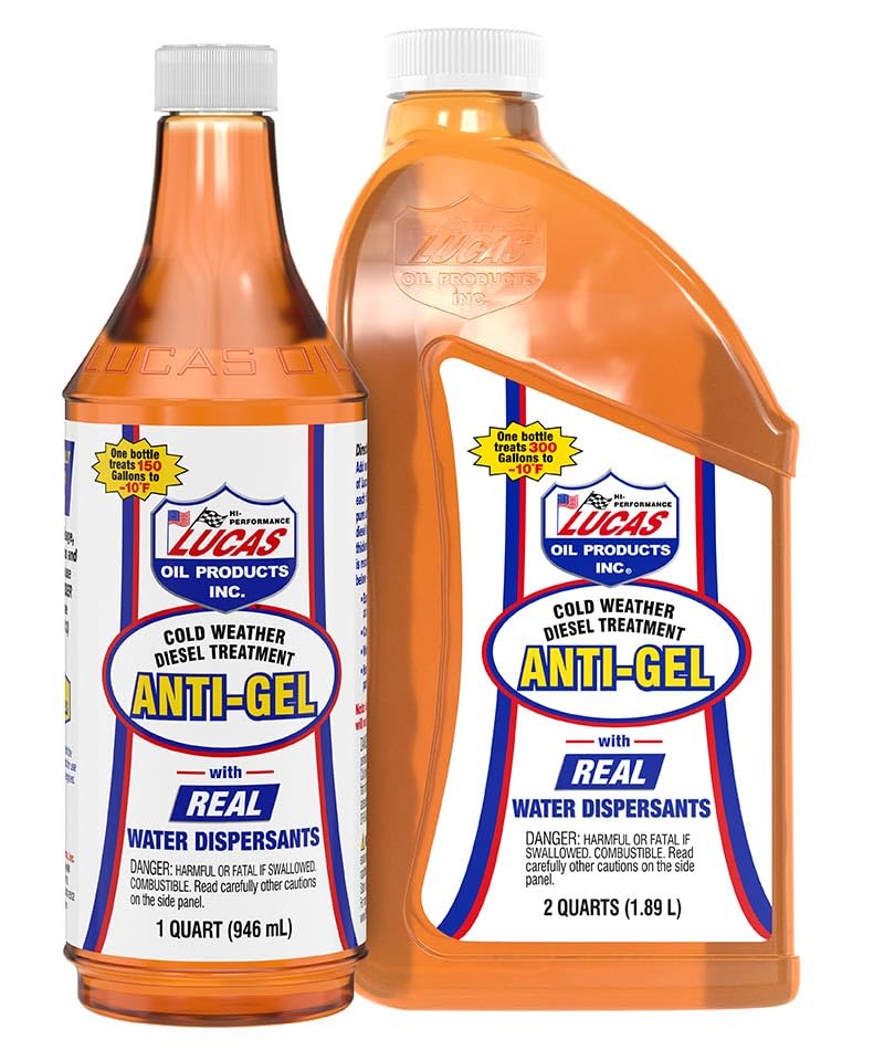 Anti-Gel Cold Weather Diesel Additive Lucas Oil 10866 - 64 fl. oz.